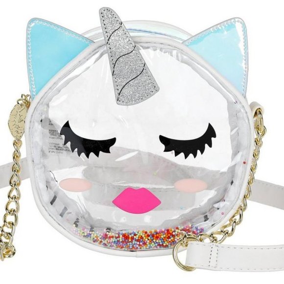 Betsey Johnson Handbags - Betsey Johnson UNICORN ROUND CROSSBODY